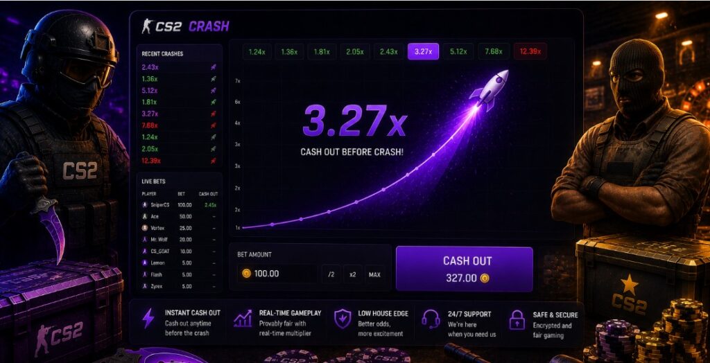 Are CS2 Crash Games Skill-Based or Luck-Based