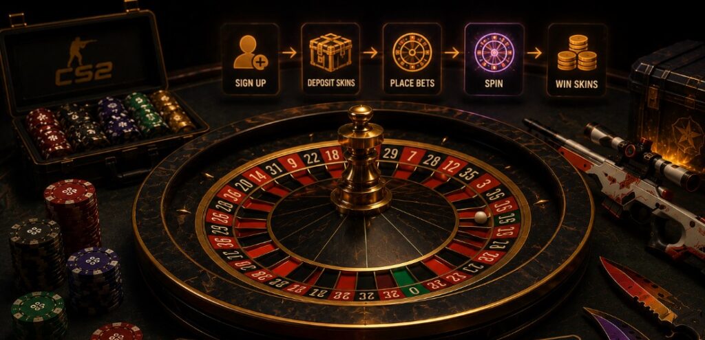 How CS2 Roulette Gambling Works